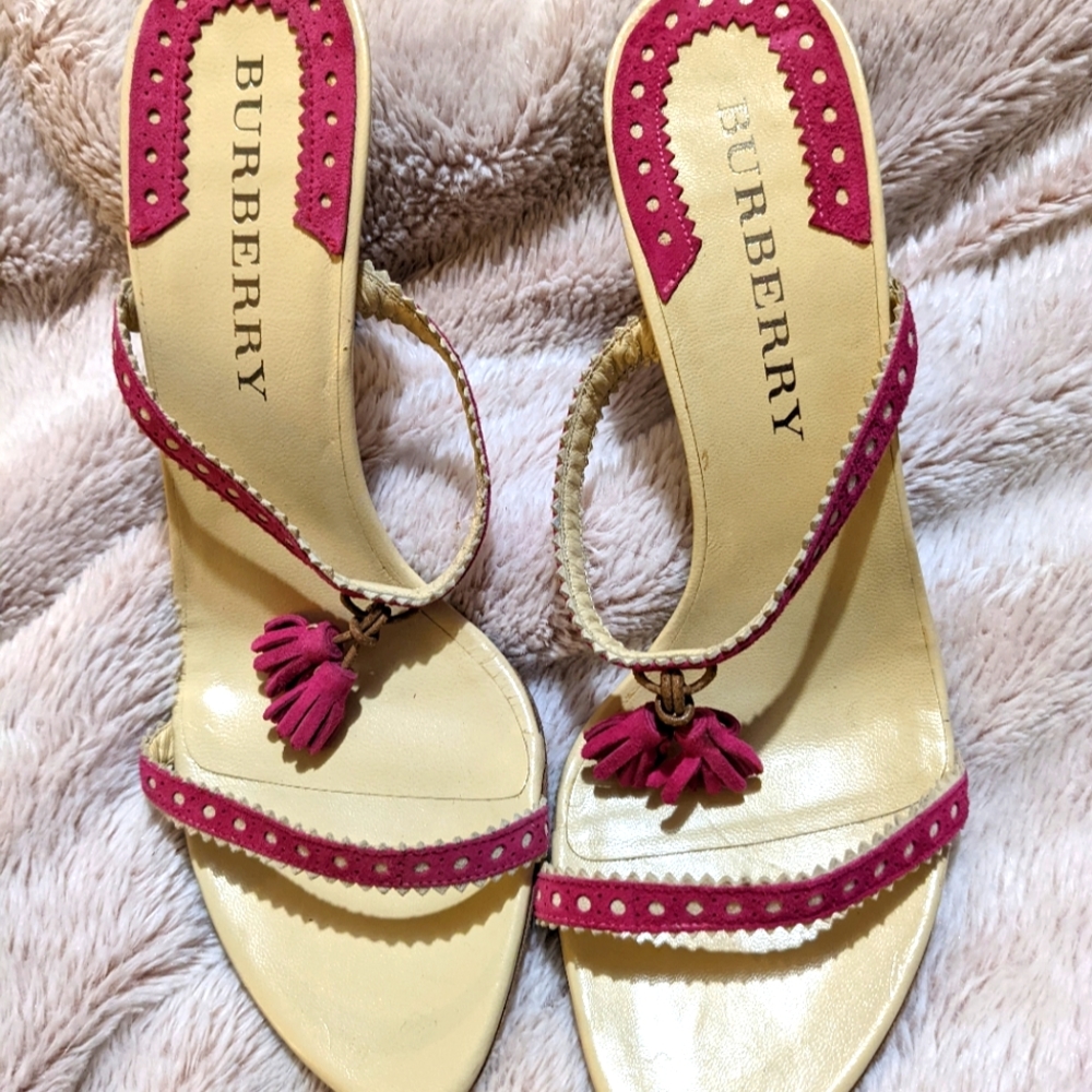 Burberry sandals 9.5